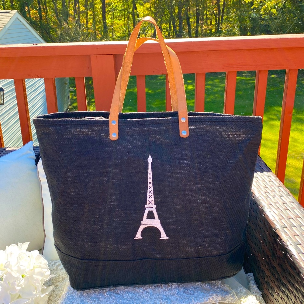WOMENS BALLARD EIFFEL TOWER TOTE HANDBAG